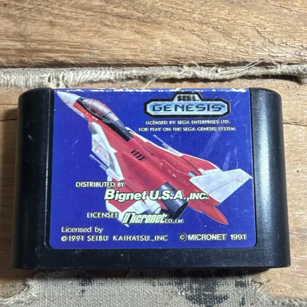 Bignet Raiden Trad Raiden Series (Sega Genesis) NTSC-U/C 1991